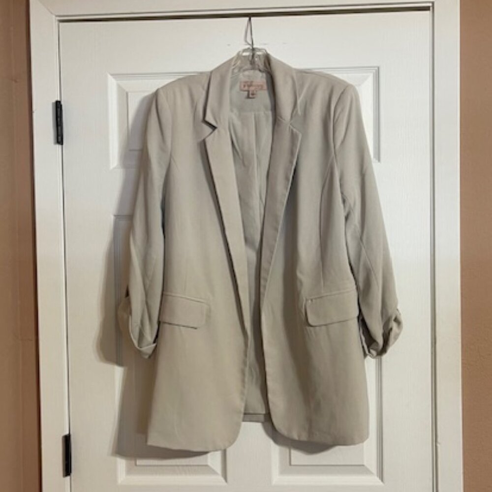 Philosophy Cream Blazer